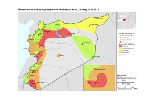 syria map
